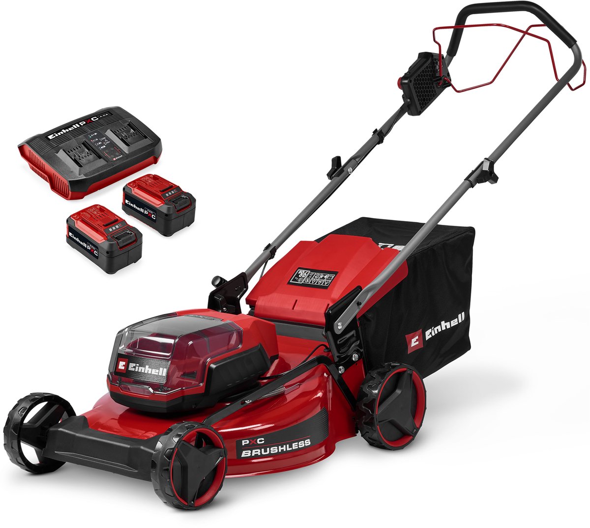 Einhell batteri plæneklipper GC-CM 36 51 S LI BL kit - Strøm