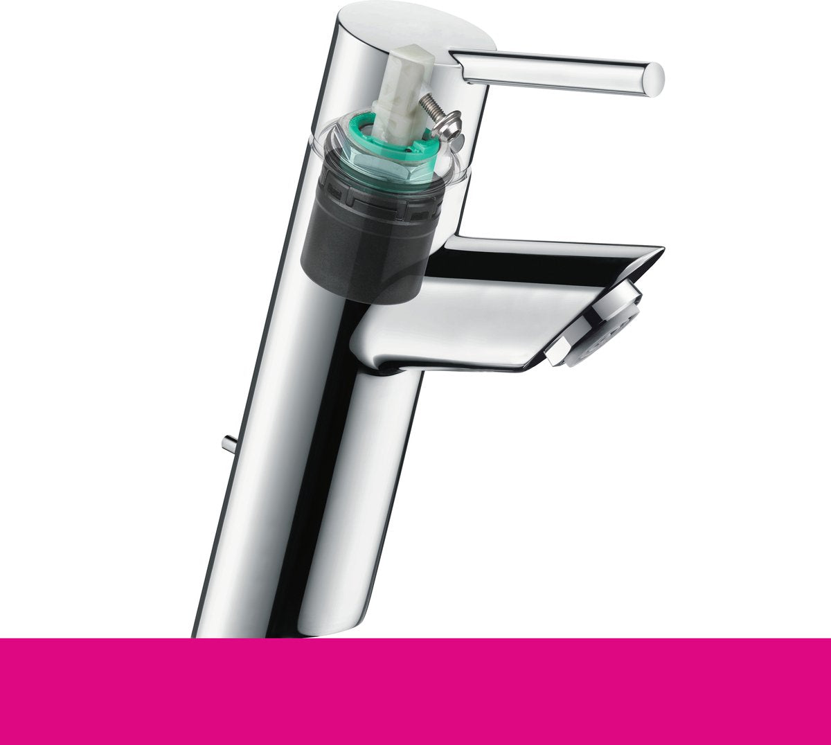 Hansgrohe Talis SS håndvaskhane 80 med kromaffald