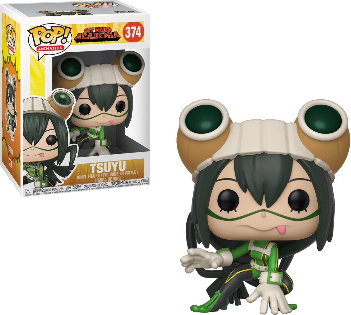 Funko pop! min helt akademi tsuyu - #374 samlerfigur