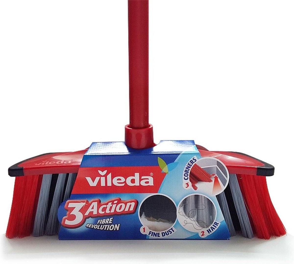 Vileda 171214 kost gennemsigtig