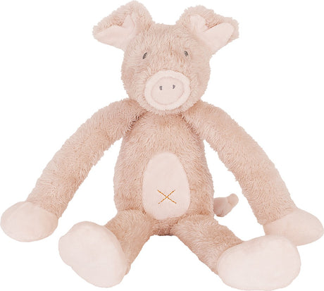 Happy horse varken pinky knuffel 32cm - roze - baby knuffel