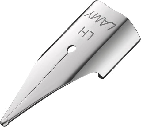 Lamy z 50 nib 888 - erstatningspen lavet af forkromet rustfrit stål i farven klar - spidsstyrke lh - spids egnet til venstrehåndsophæng