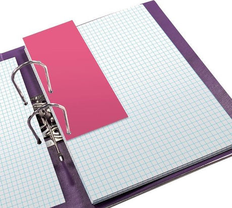 Oxford skillebånd duo 240x105mm pink 60 stk