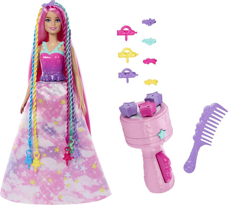 Barbie dreamtopia hårplejedukke - dukke