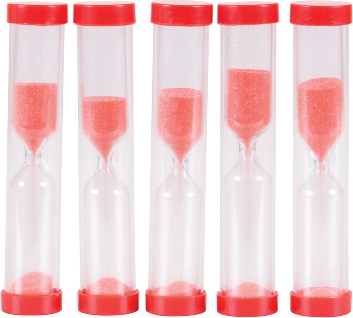 Bigjigs Hourglass 30 sekunders timer (pakke med 5)