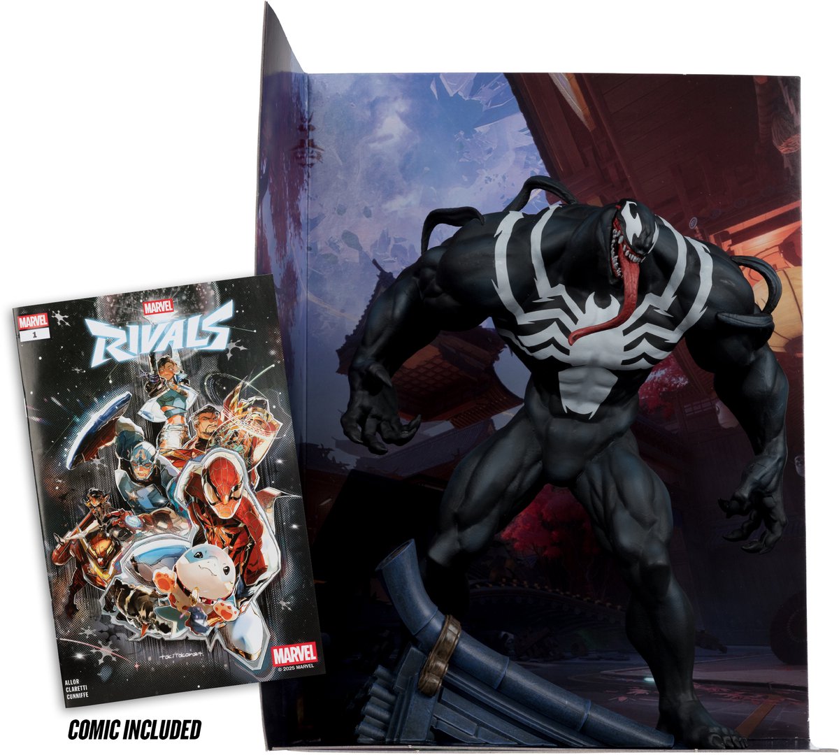 Mcfarlane legetøj marvel rivaler - figur - gift 1 6