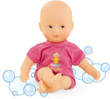 Corolle baby dukke badelegetøj pink 20cm - mini bain dukke til vandsjov.