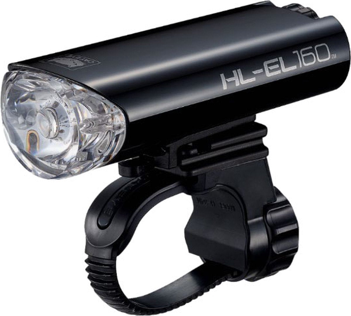 Cateye forlygte HL-EL160 LED batteri sort