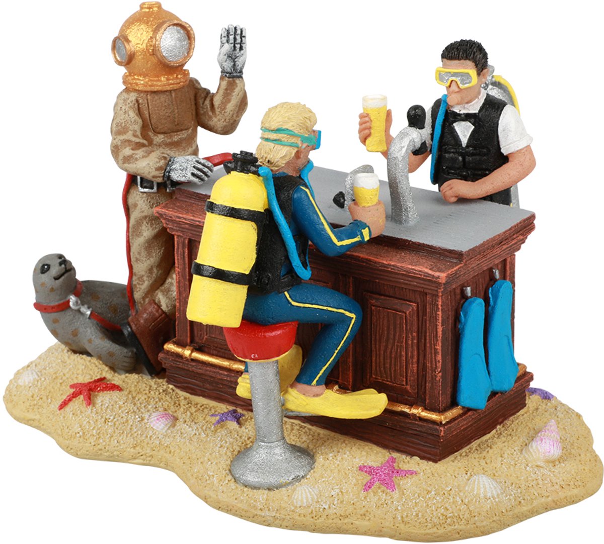 Aqua della scuba bar 16x11x10cm flerfarvet