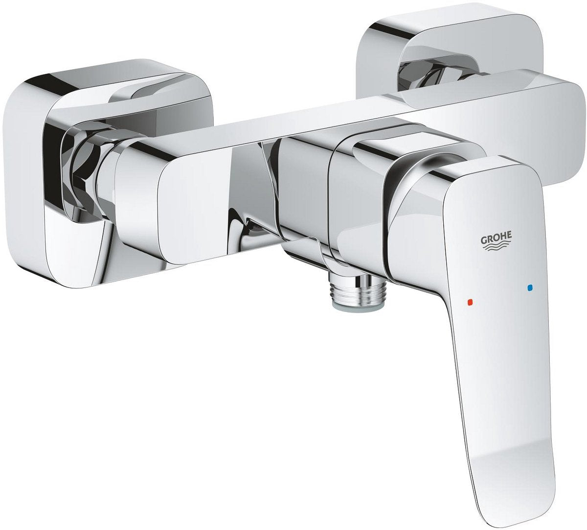 Grohe terningbrusearmatur - inklusive s-koblinger - krom
