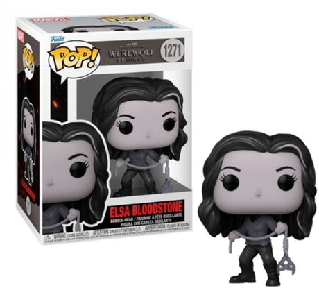 Marvel werewolf by night elsa bloodstone vinylfigur nr. 1271 funko pop! flerfarvet unisex