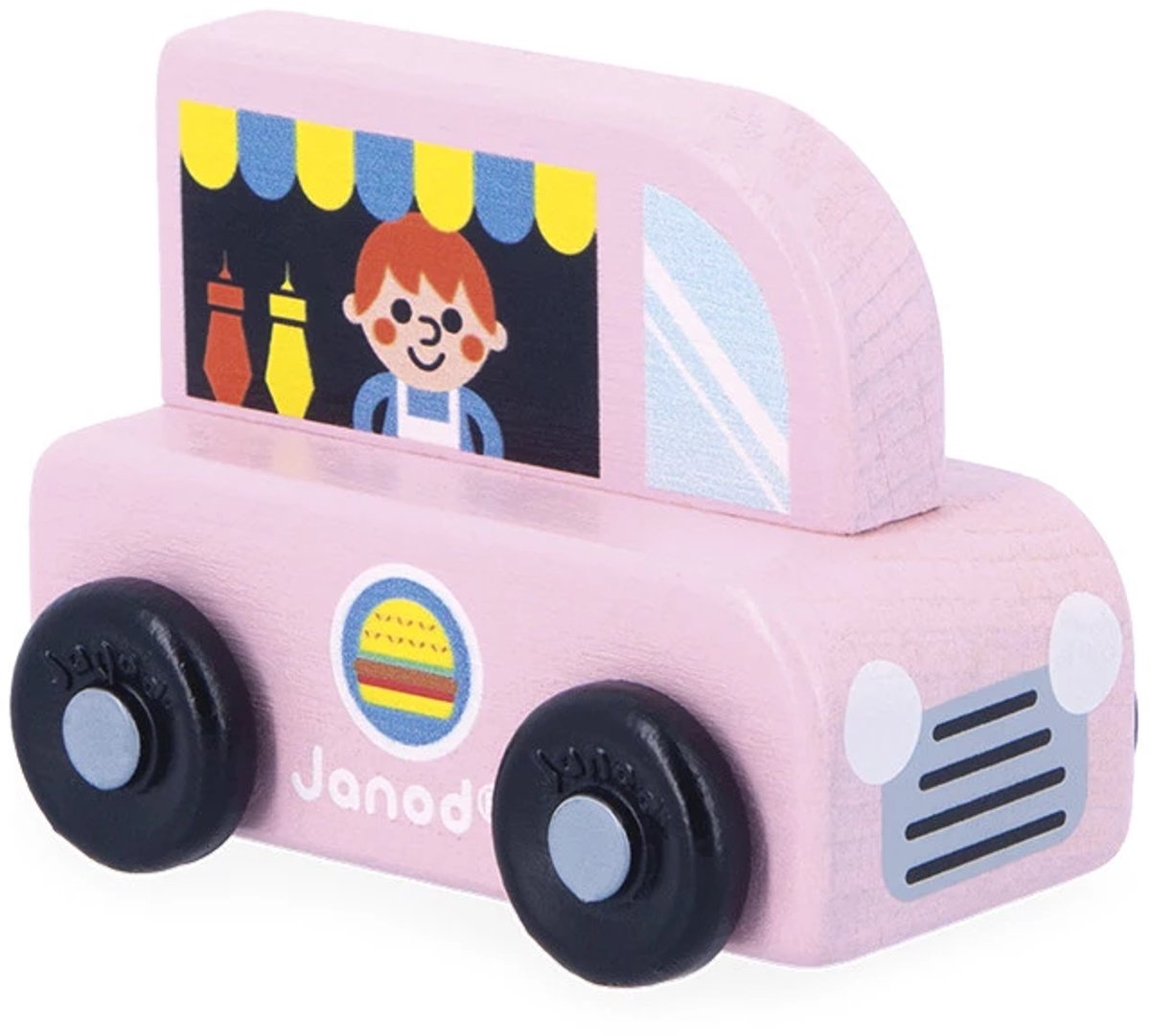 Janod - tværgående veje - food truck i træ