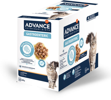 Advance veterinær diæt kat - gastro enterisk - kattefoder - 12x85 gram