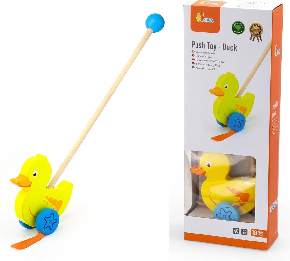 Vigatoys push stick - and
