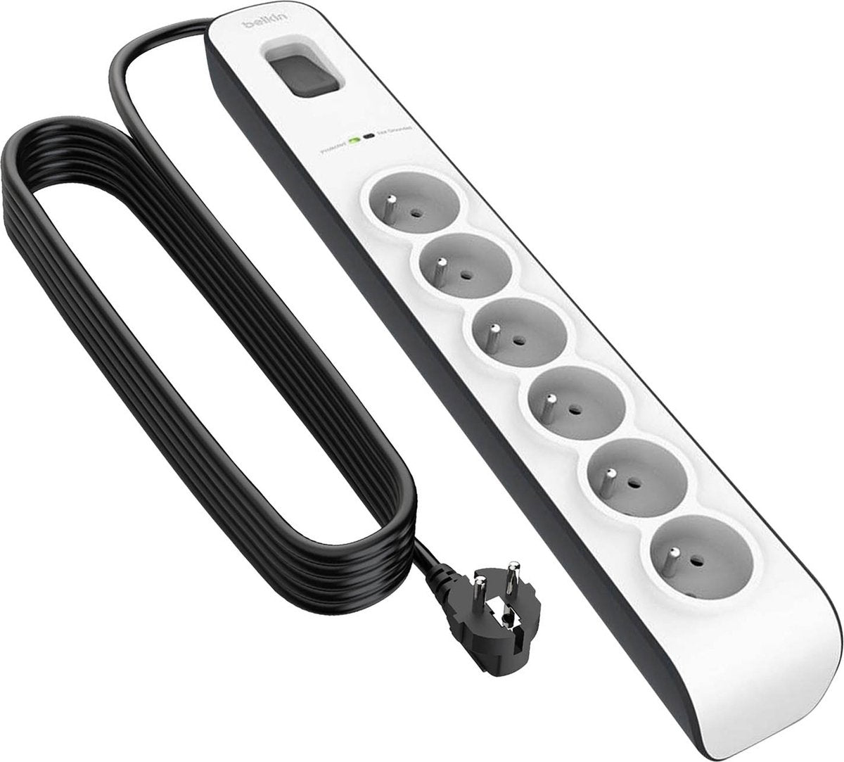 Belkin bsv603ca2m 2m sort, hvid