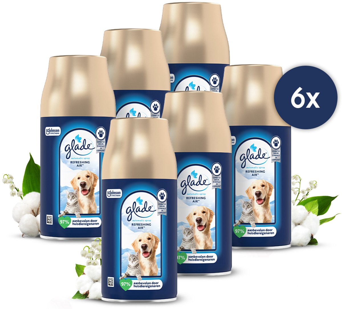 Glade automatisk spray forfriskende luftpåfyldninger