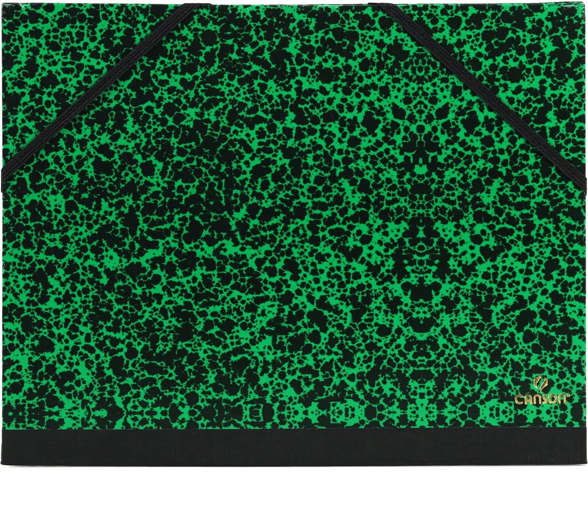 Canson - tegnemappe - grøn - 52x72cm