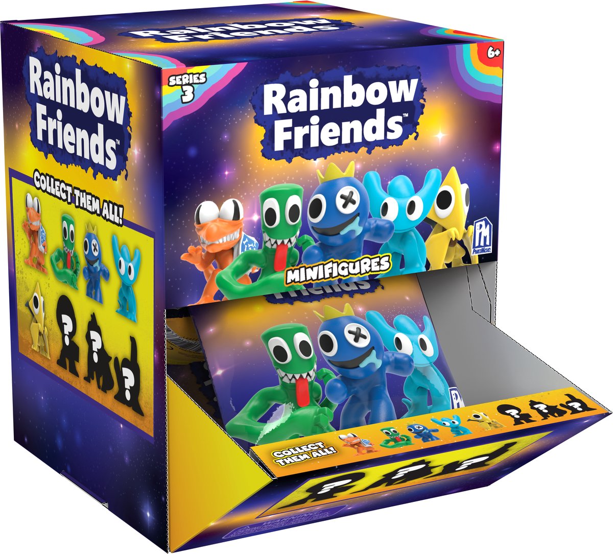 Rainbow friends minifigurer s3 6 cm