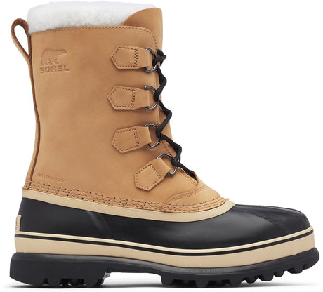 Sorel caribou™ wp snestøvler til mænd - buff - størrelse 42,5