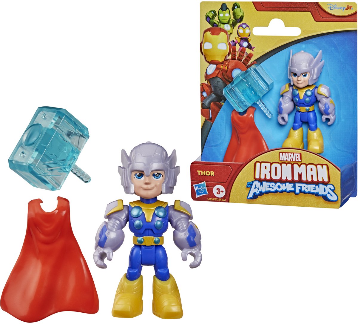 Marvel iron man og hans fantastiske venner Thor - actionfigur
