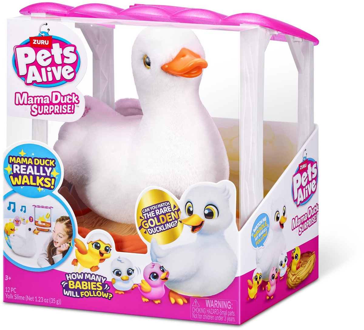 Kæledyr i live mama duck - mama duck overraskelse fra zuru