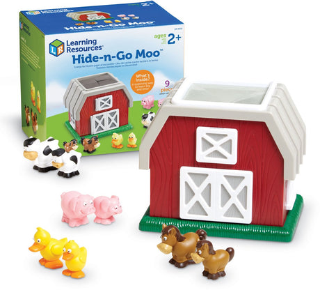 Læringsressourcer pædagogisk spil hide-n-go moo - legetøj til børn. - 3+