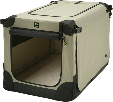 Maelson rejsekasse blød kennel 82cm beige m