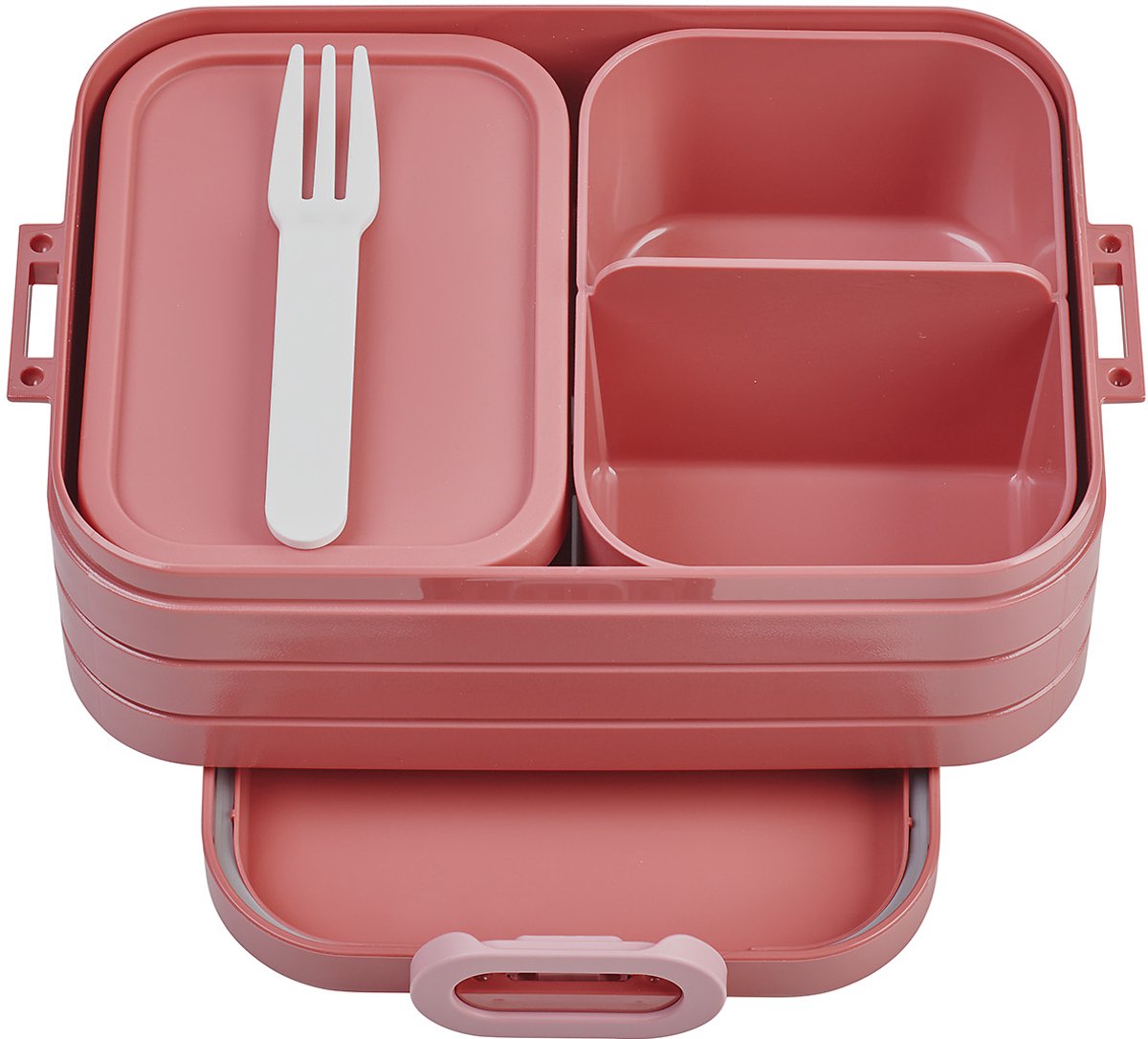 Mepal bento madpakke midi - brødspand - 4 sandwich - levende lilla