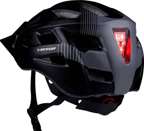 Dunlop cykelhjelm l med visir og LED