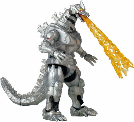 Bandai - godzilla - mechagodzilla figur 25 cm - action action figur - godzilla figur 2002 - officielt licenseret godzilla - action figur robot - legetøj børn 4+ år -92342