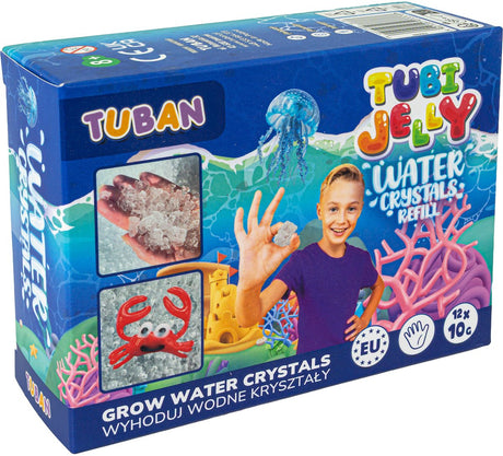 Tuban pædagogisk legetøj - tubi jelly vandkrystaller 12 x 10 g.
