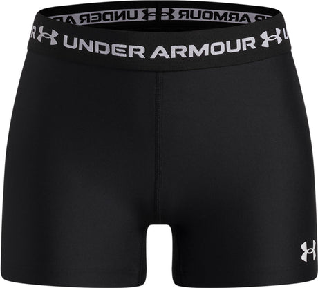 Under armour heatgear shorty-blk piger sportsbukser - sort - hvid