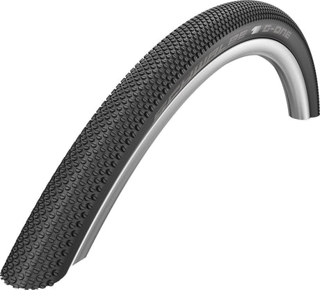 Foldningsbånd Schwalbe G-One Allround DD RaceGuard 29 x 2,25 57-622 mm-sort med refleksion