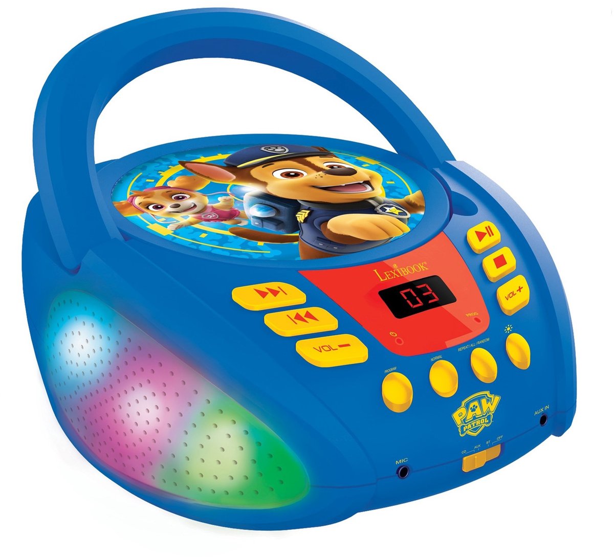Lexibook Paw Patrol Bluetooth CD-afspiller med belysning