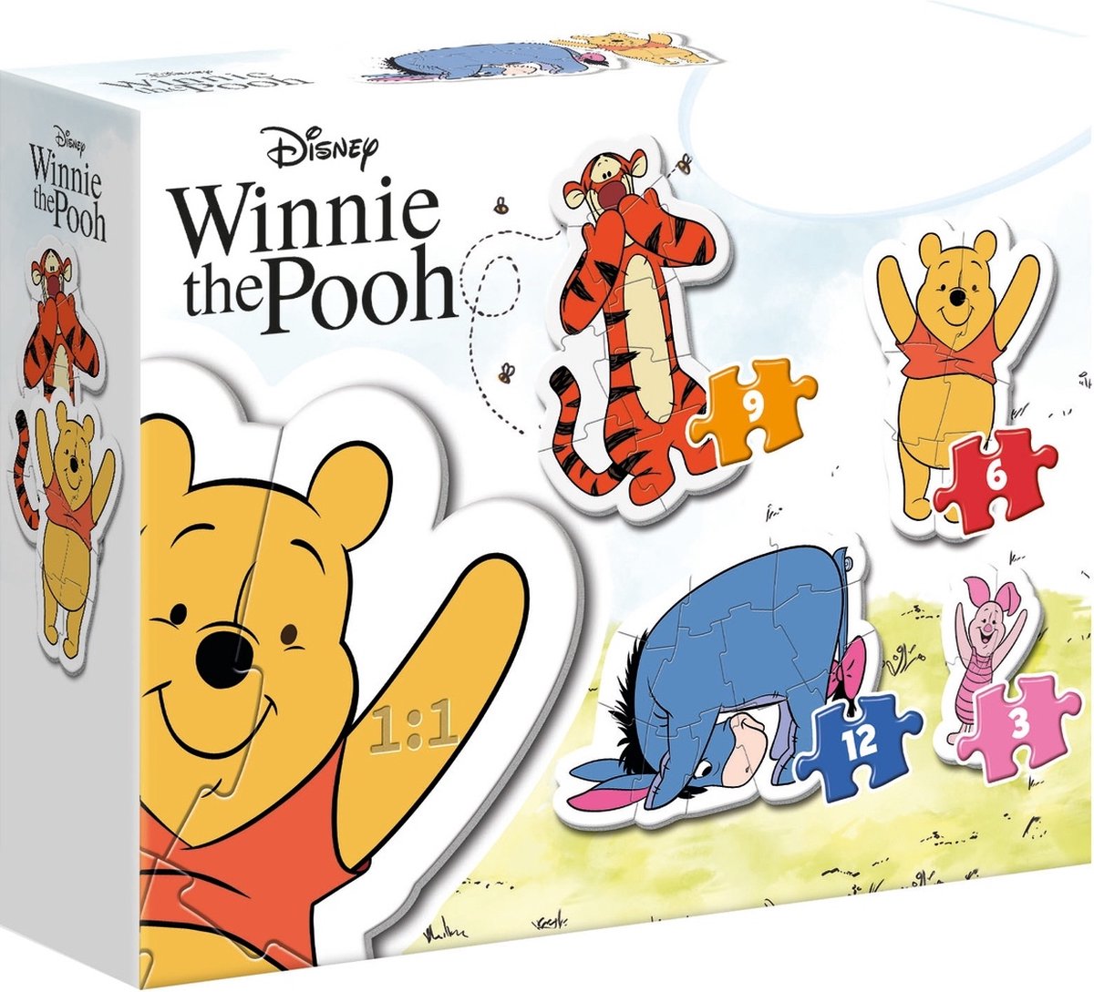 Clementoni Jigsaw -puslespil mine første puslespil - Winnie de Pooh