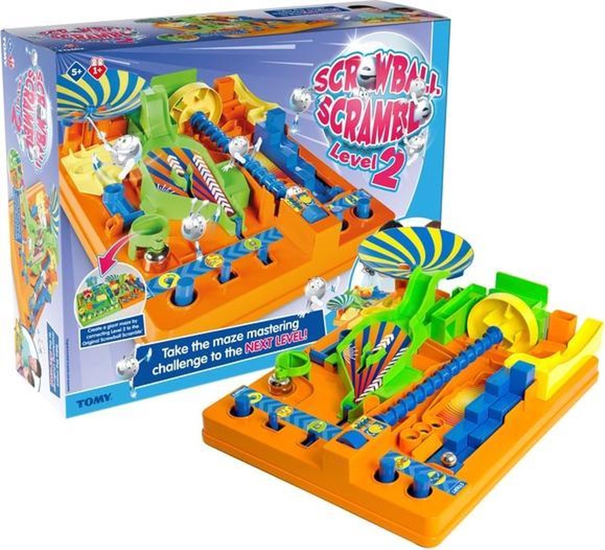 Tomy pædagogisk spil - screwball scramble 2 - opdateret version