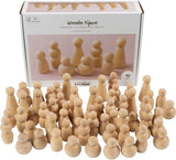 Creativ virksomhed https: www.cchobby.nl træ-figur-h-5-8-cm-90-div-1-box