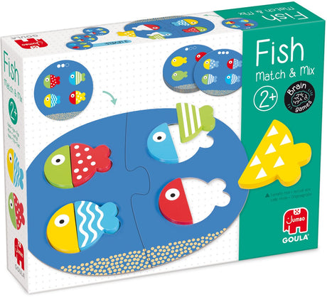 Goula jumbo - - fisk match mix - pædagogisk spil