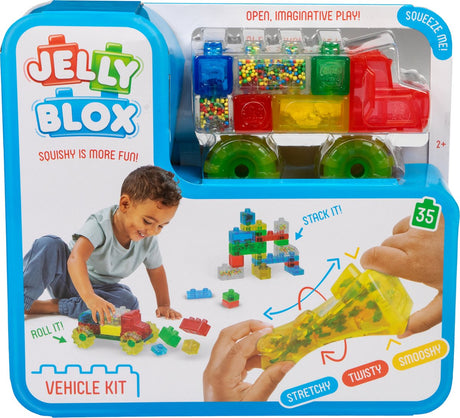 Jelly blox vroom lastbilsæt