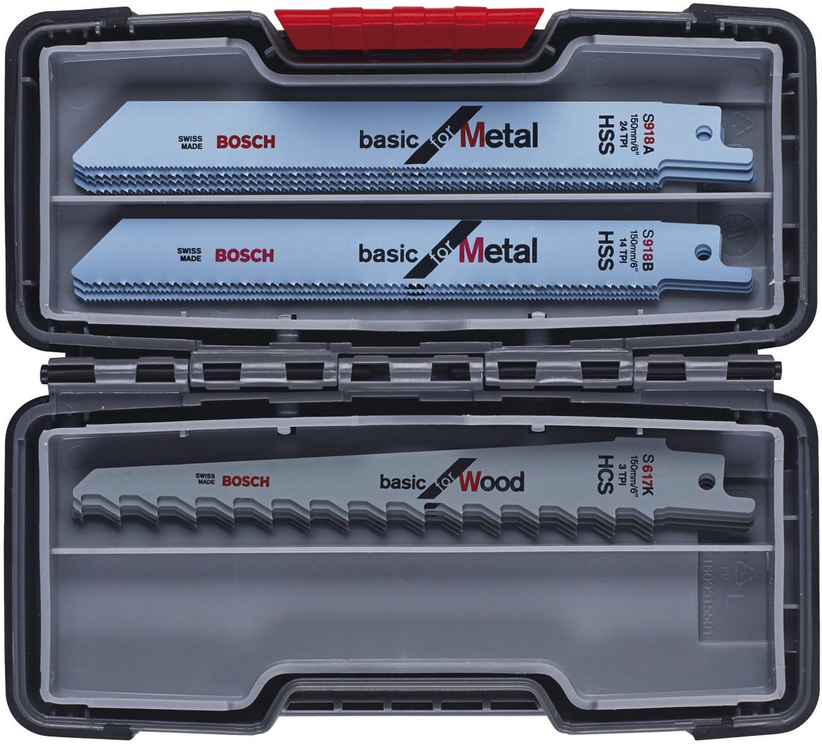Bosch sæt savklinger frem- og tilbagegående 15 stk toughbox bas