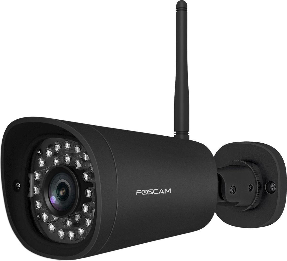 Foscam G4P sikkerhedskamera - 4 MP - Super HD - WiFi - udendørs kamera - nattesyn 20m - sort