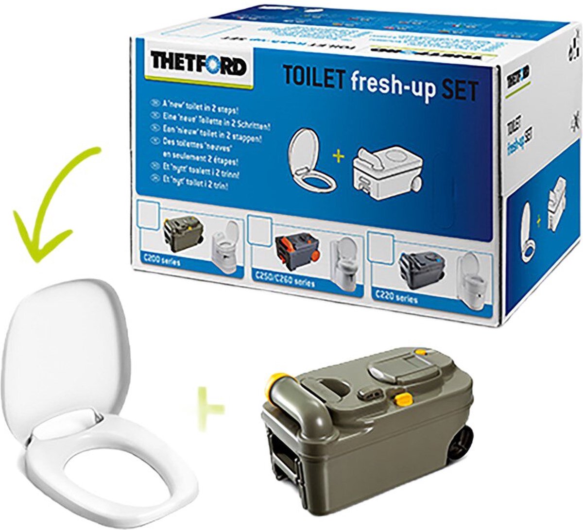 Thetford c250 c260 fresh-up sæt