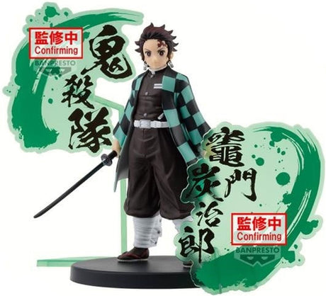 Banpresto co., ltd. dæmondræber: kimetsu no yaiba - figur ex - tanjiro kamado statue 15cm