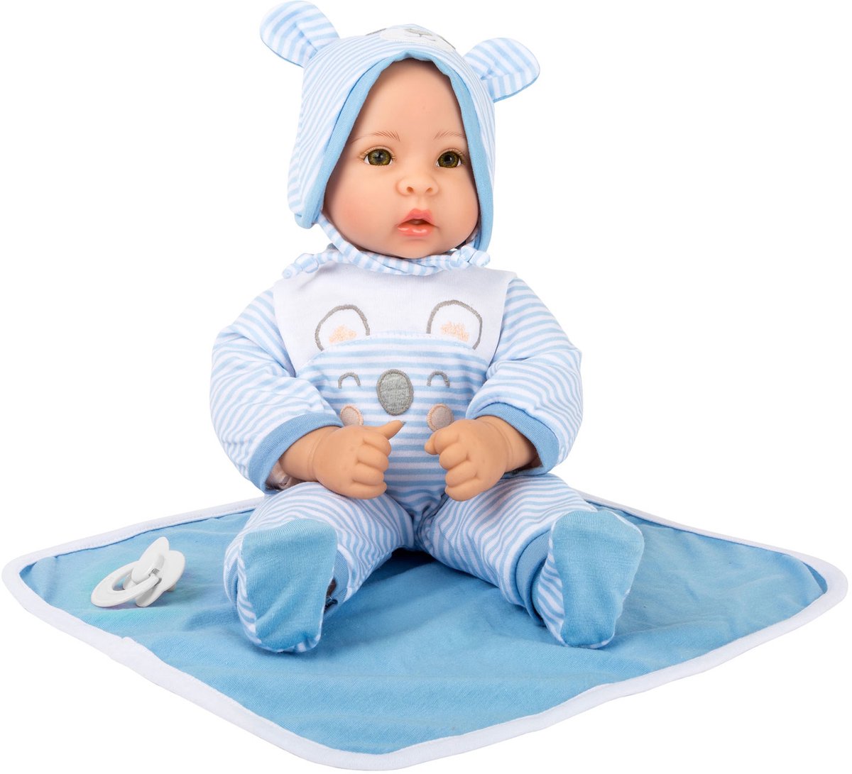 Lille fod - babydukke Lucas
