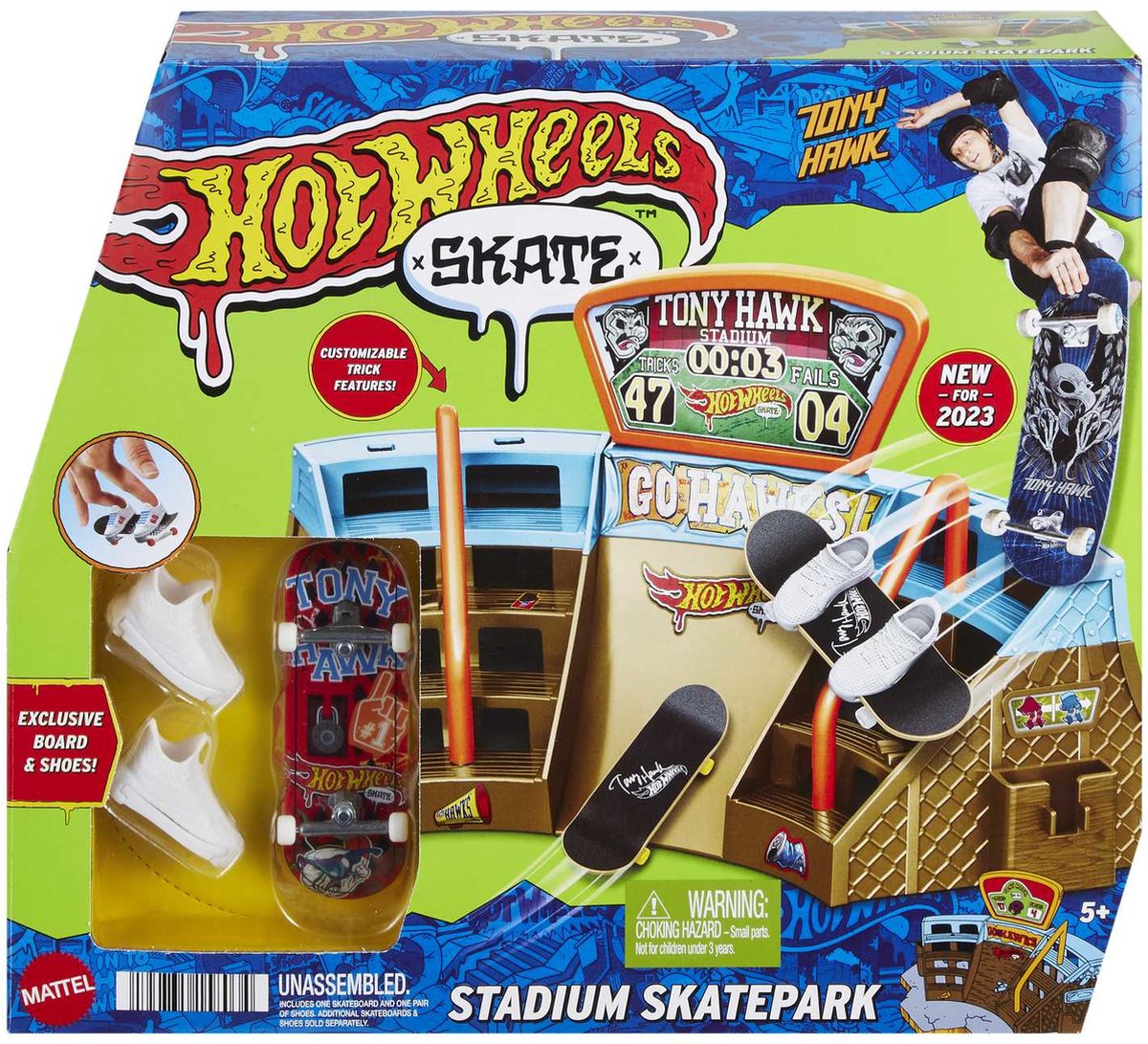 Hot wheels hot-wheels - skatestadion - skatepark