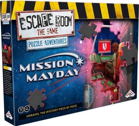Identitetsspil escape room the game puzzle adventures (mission mayday) - brainteaser - krydsning mellem escape room og puslespil