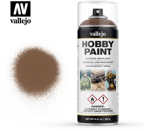 Vallejo val28019 beasty brown primer - spraymaling 400 ml