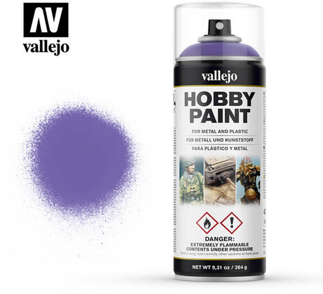 Vallejo val26025 - alien lilla primer - spraymaling 400 ml