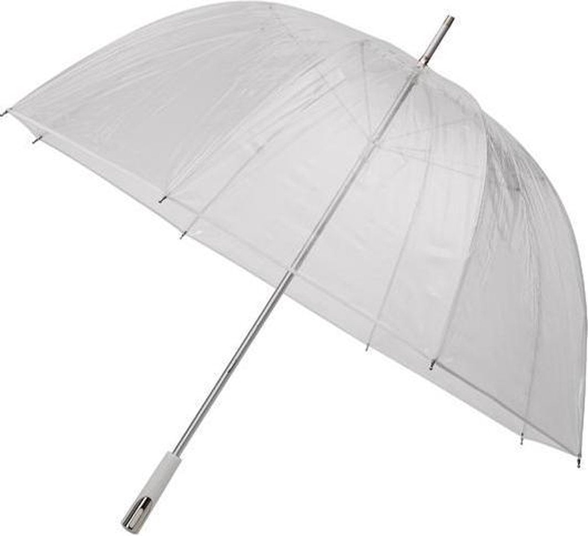 Impliva - kuppelparaply - ø 111 cm - gennemsigtig hvid