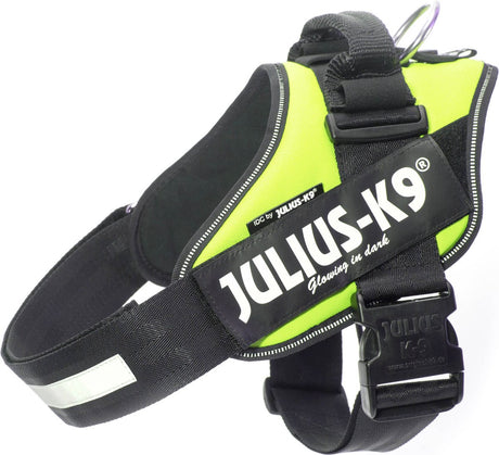 Julius k9 julius-k9 idc strømsele - hundesele - l - størrelse 1 - neon